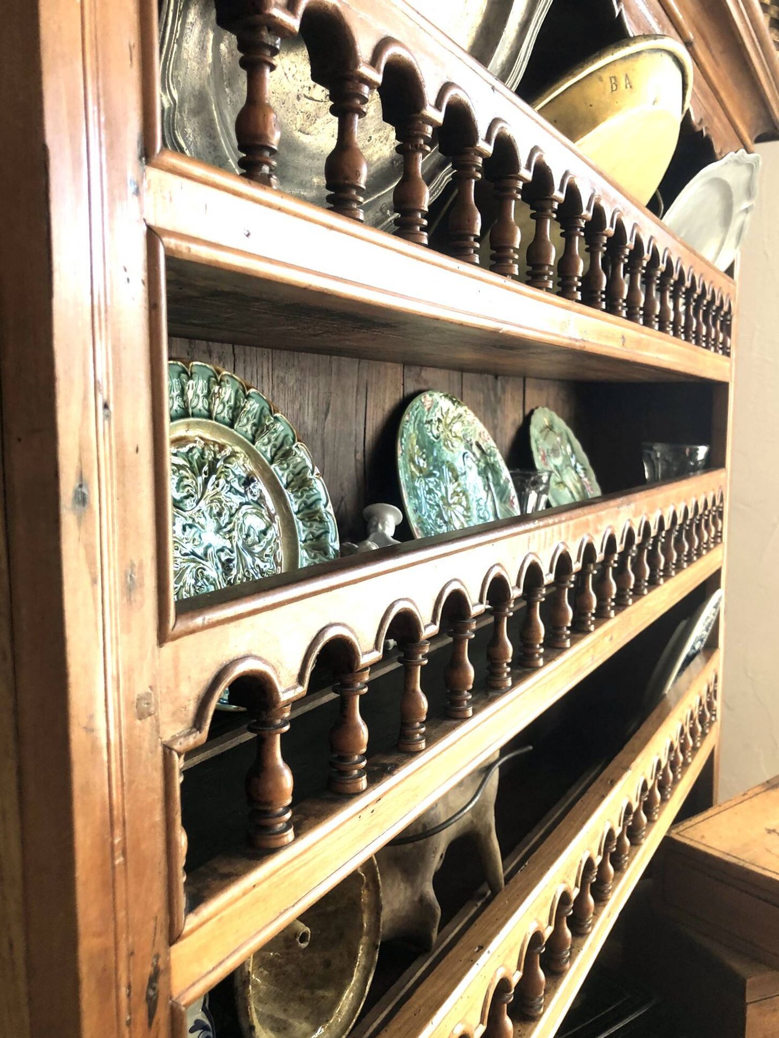 Restored cherrywood dresser, 18th century period, beautiful patina