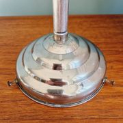 Art Deco pendant lamp in conical white opaline, 1920s-30s