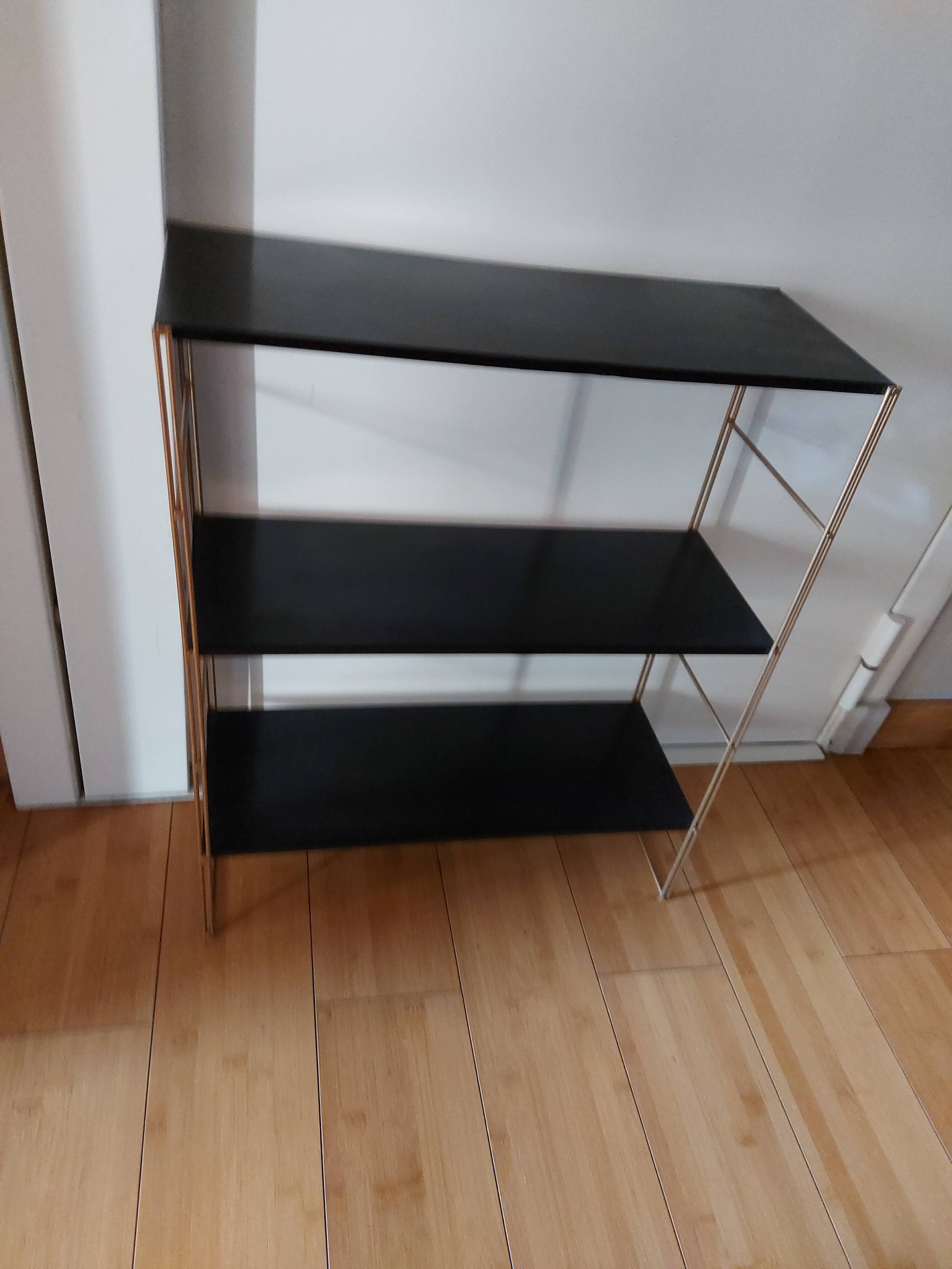 Vintage tomado, brass and metal floors