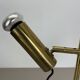 Unique 3-spot brass ceiling light koch and lowy style omi lighting germany, 1970