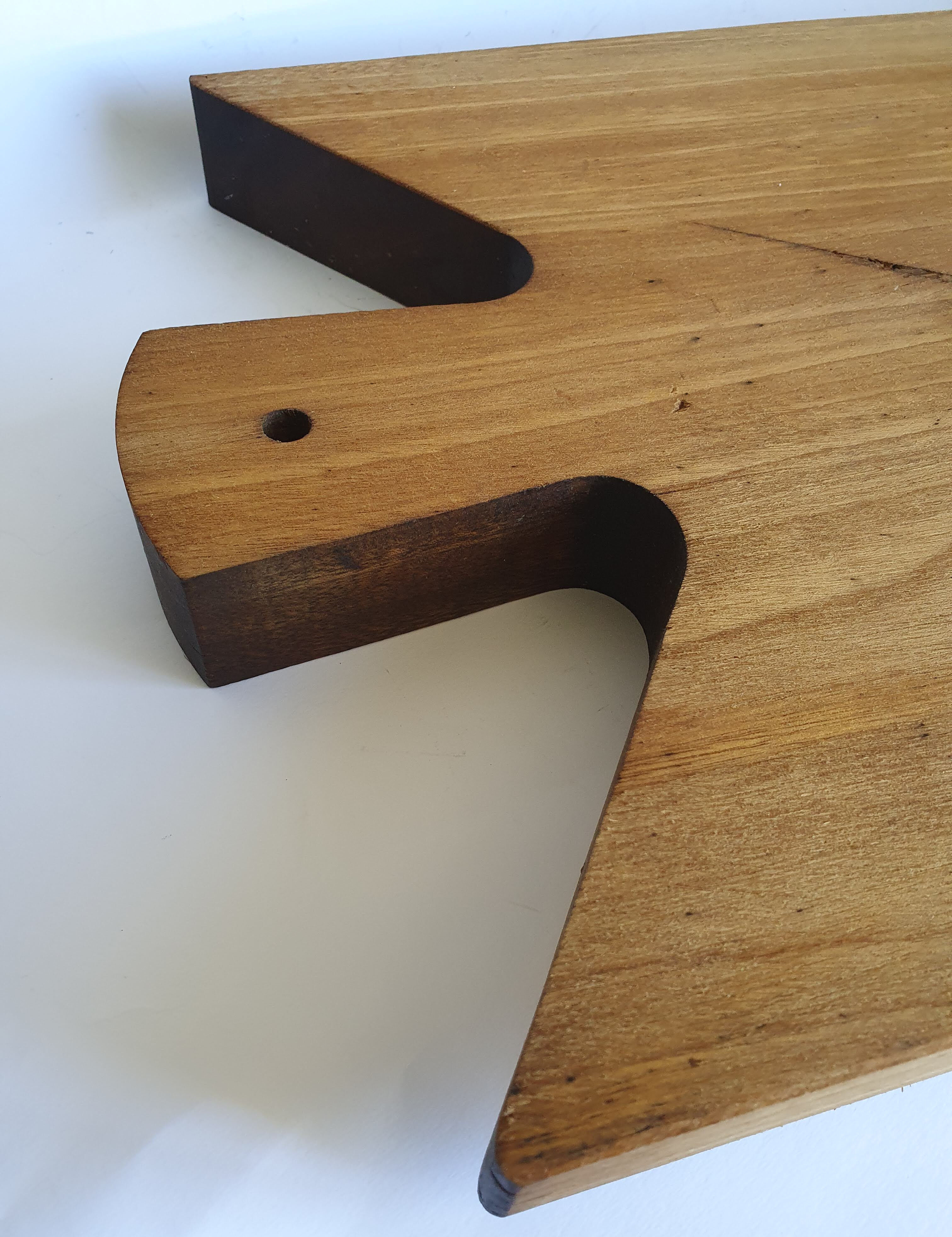 Solid wood cutting board