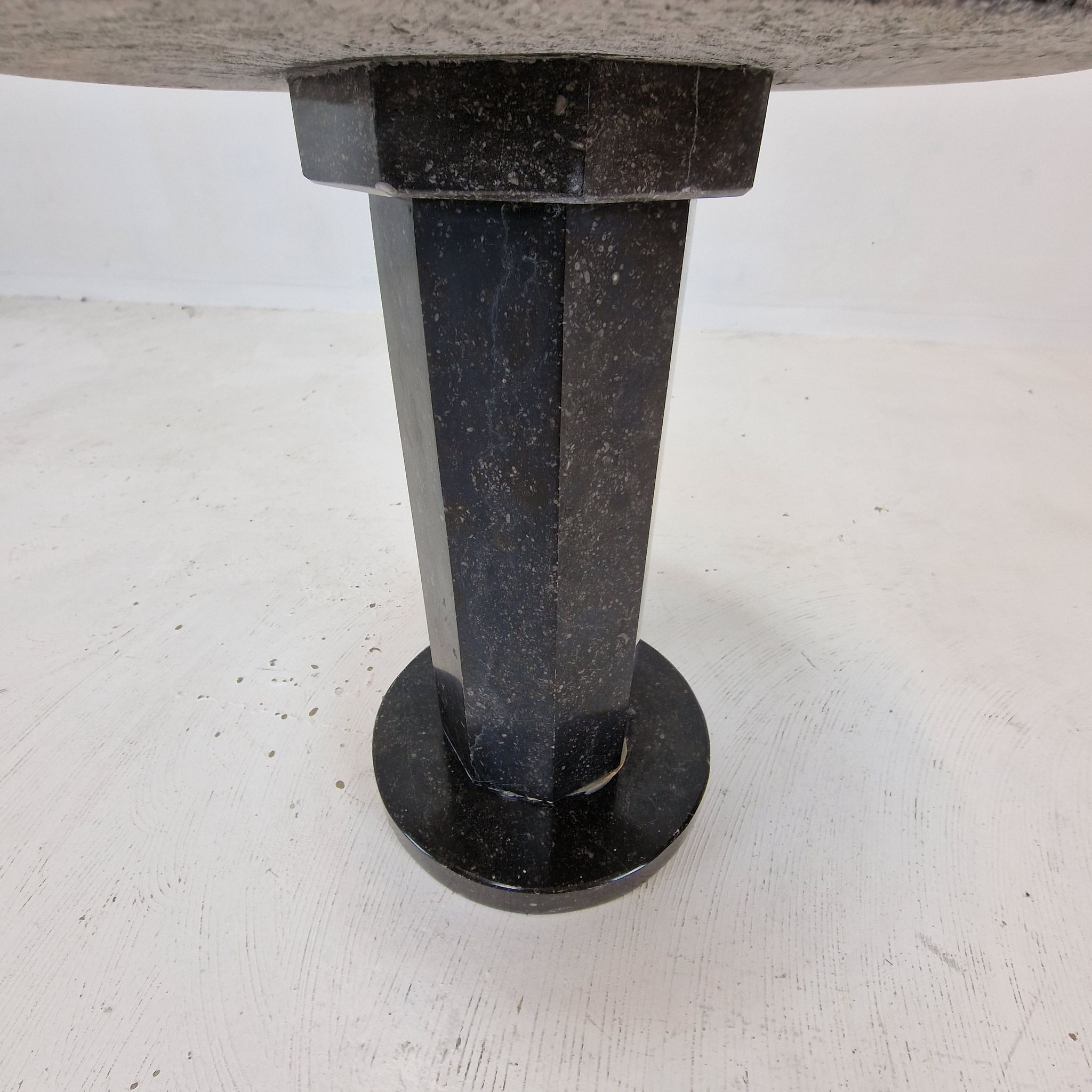 Italian Coffee or Side Table in Granite, 1980s
