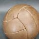 Pair of 1950s Czechoslovak Vintage Leather Medicine Balls