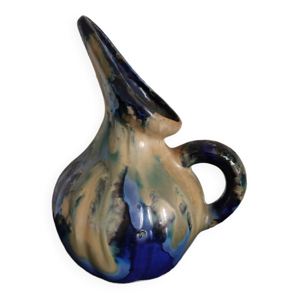 Pichet en grès flammé ancien