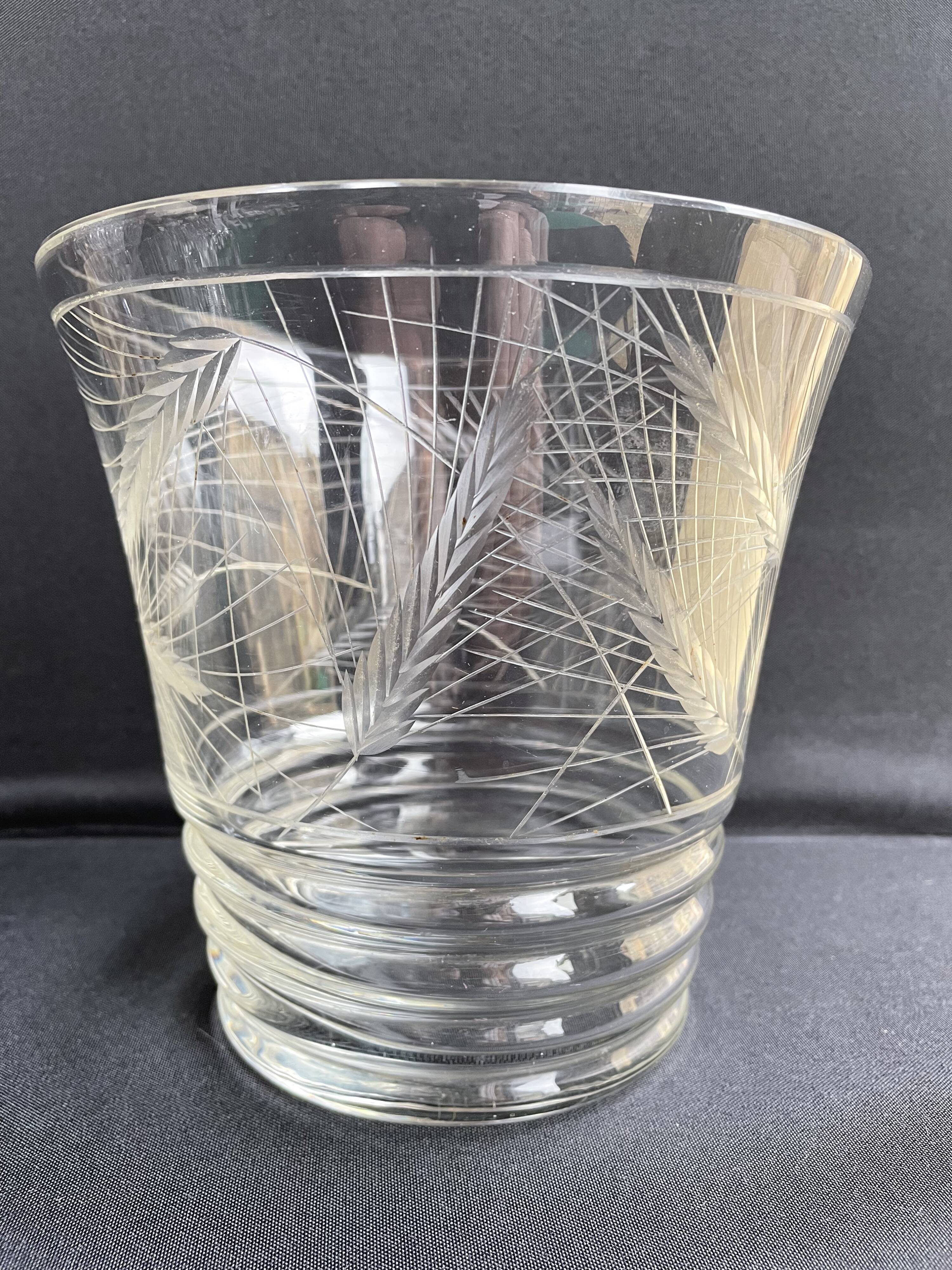 Vase - cut crystal