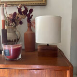 Vintage wooden lamp