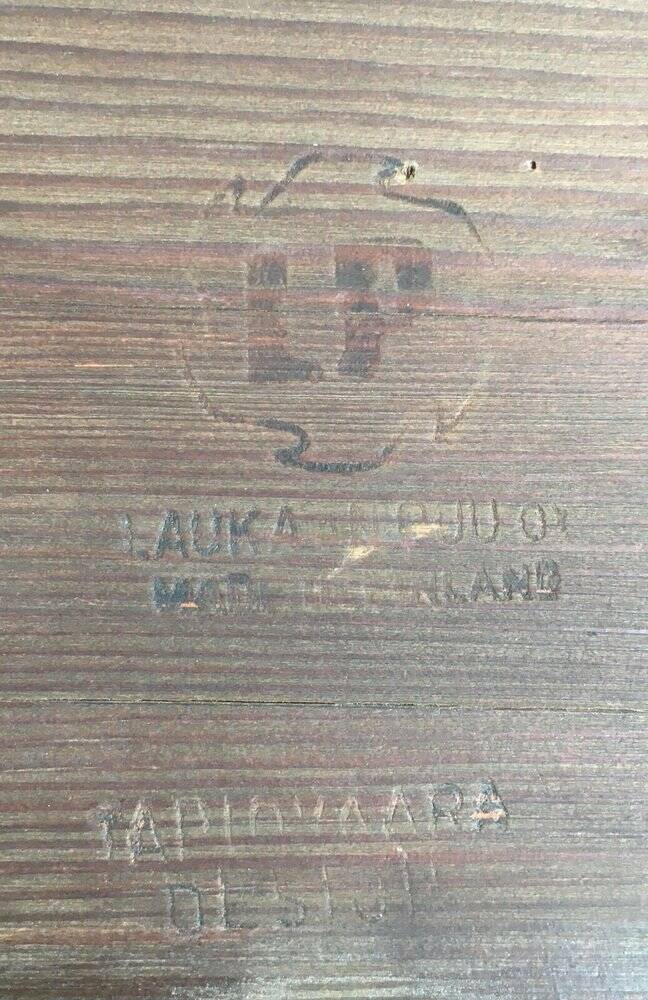 Pirkka Early dining table from the mid-century by Ilmari Tapiovaara for Laukaan Puu, 1960s.