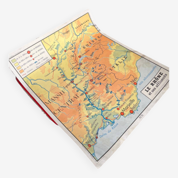 Carte géographique