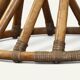 Bamboo and glass table by Bernard Govin – Eguizier edition, 1970