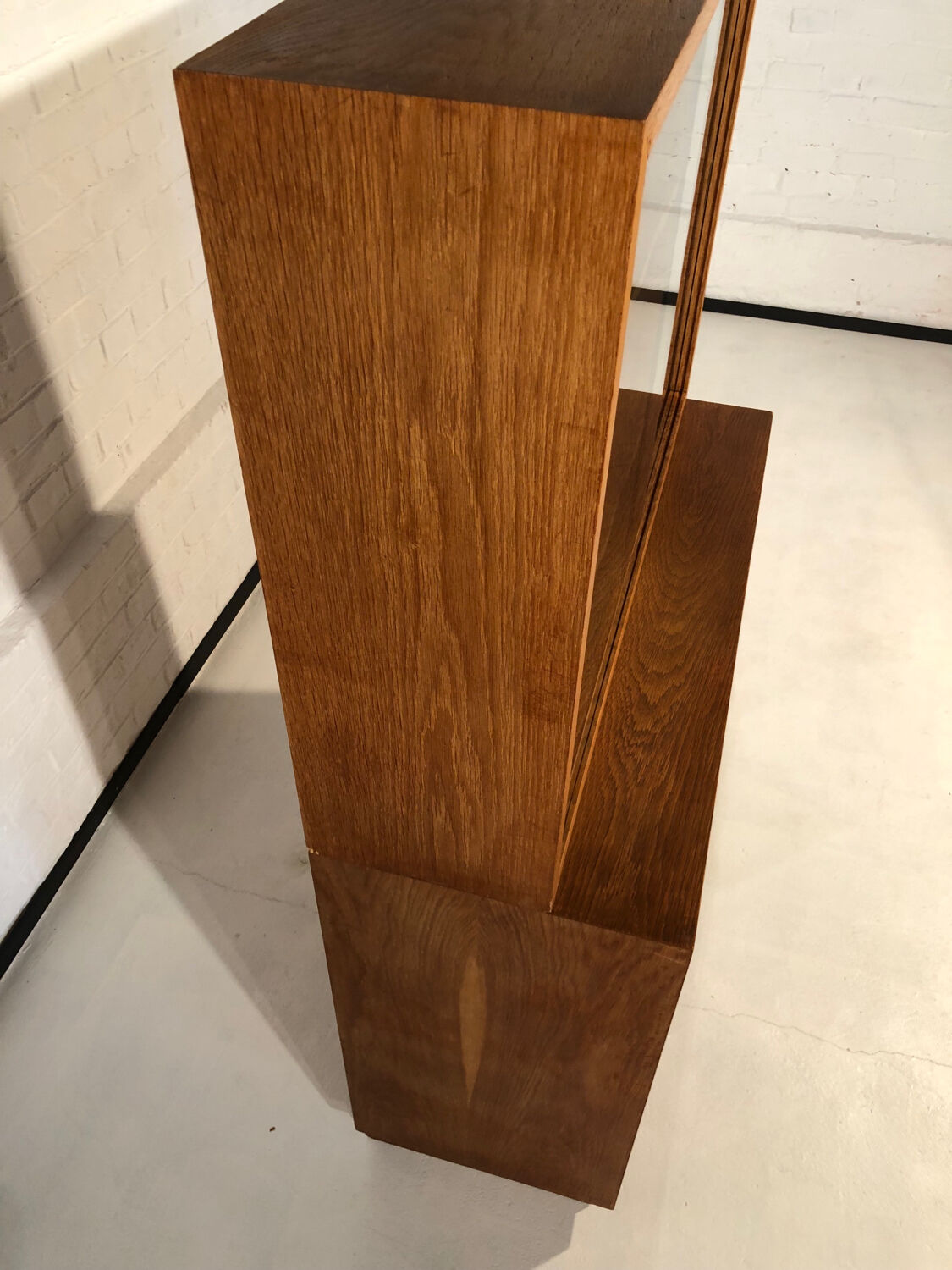 Oak storage cabinet circa 1950