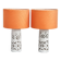 Bitossi style lamps, ceramic signed "Toreboda", Sweden, 1960