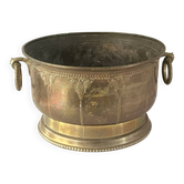 Ice Bucket, French Brass & Copper Champagne Vasque