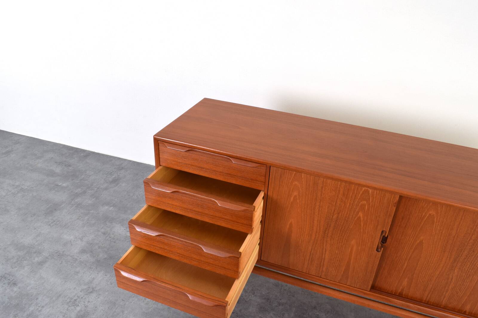 Mid-Century Danish Teak Sideboard, 1960s.