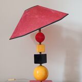 Vintage 80s colorful lamp