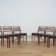 Mid Century Rosewood Dining Chairs by Erling Torvits for Sorø Stolefabrikta, Danmark,  1960s, Set of