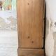 Pine craft cabinet with drawers