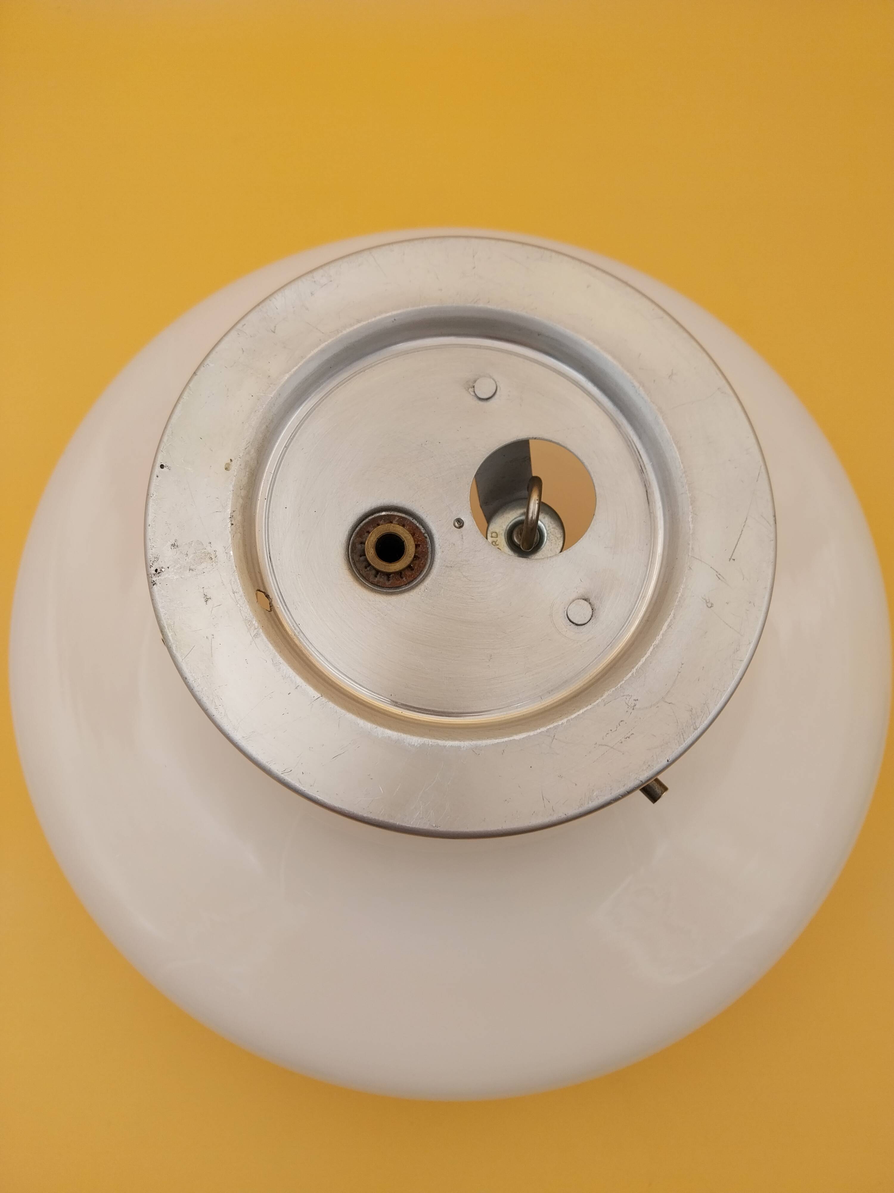 Plafonnier applique Ecolight Gaetano Sciolari alu brossé