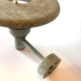 Classic Danish Vintage Outdoor Wall Lamp in Galvanized Steel