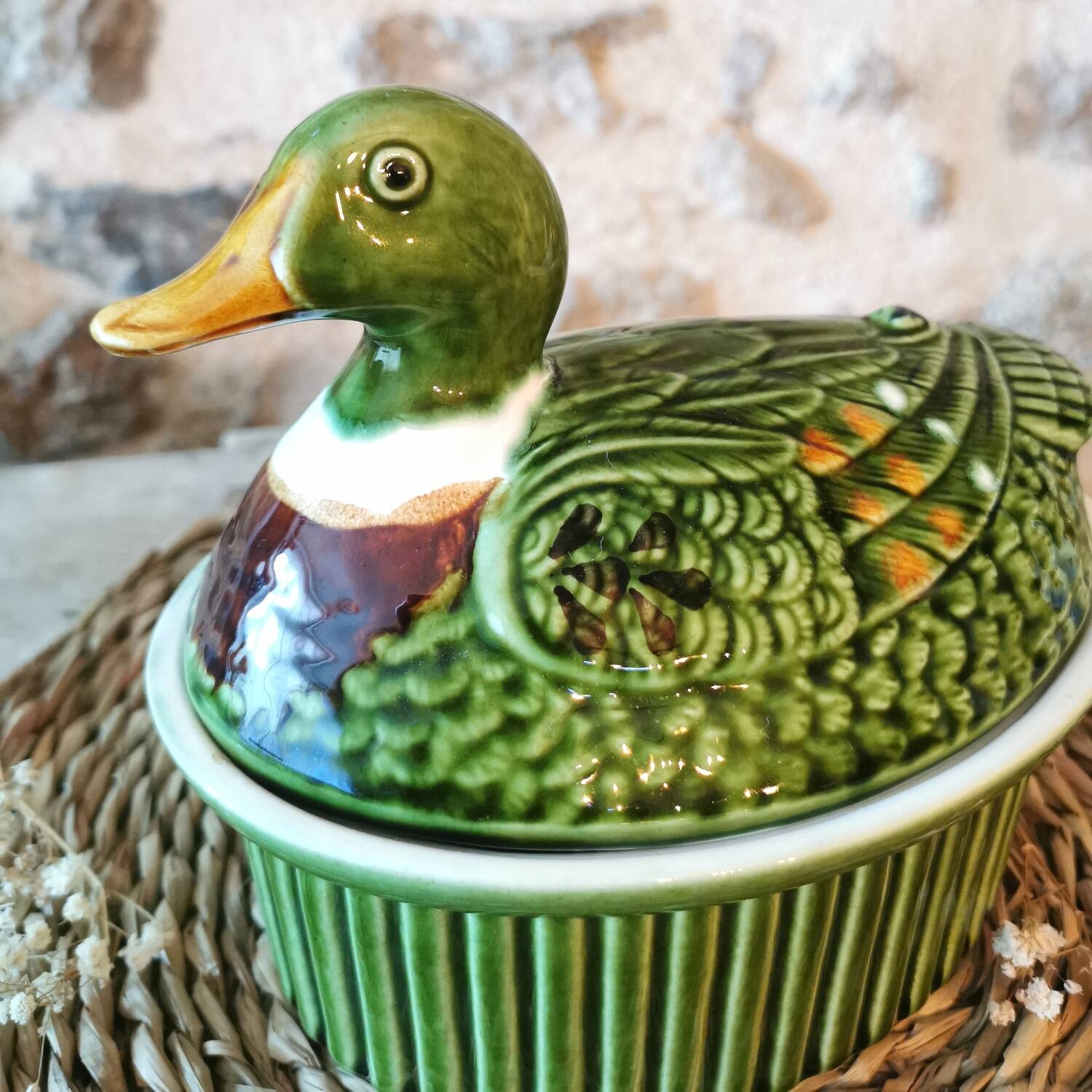 Caugant Green Duck Terrine Barbotine