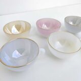 Arcopal coffee set 6 cups Pastel Harlequin