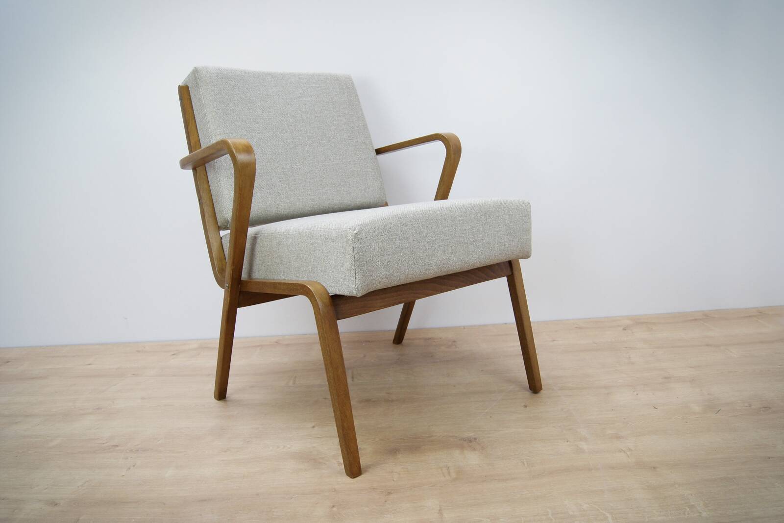 Armchairs by Selman Selmanagic for VEB Deutsche Werkstätten Hellerau, 1950s, Set of 2