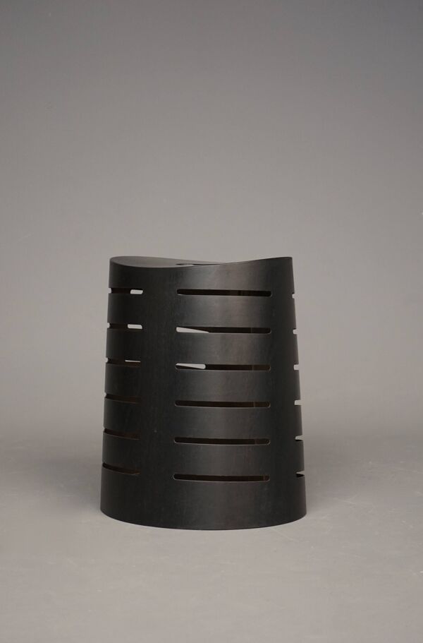 Tabouret en contreplaqué TC de Ruud Jan Kokke pour Spectrum. Années 1980
