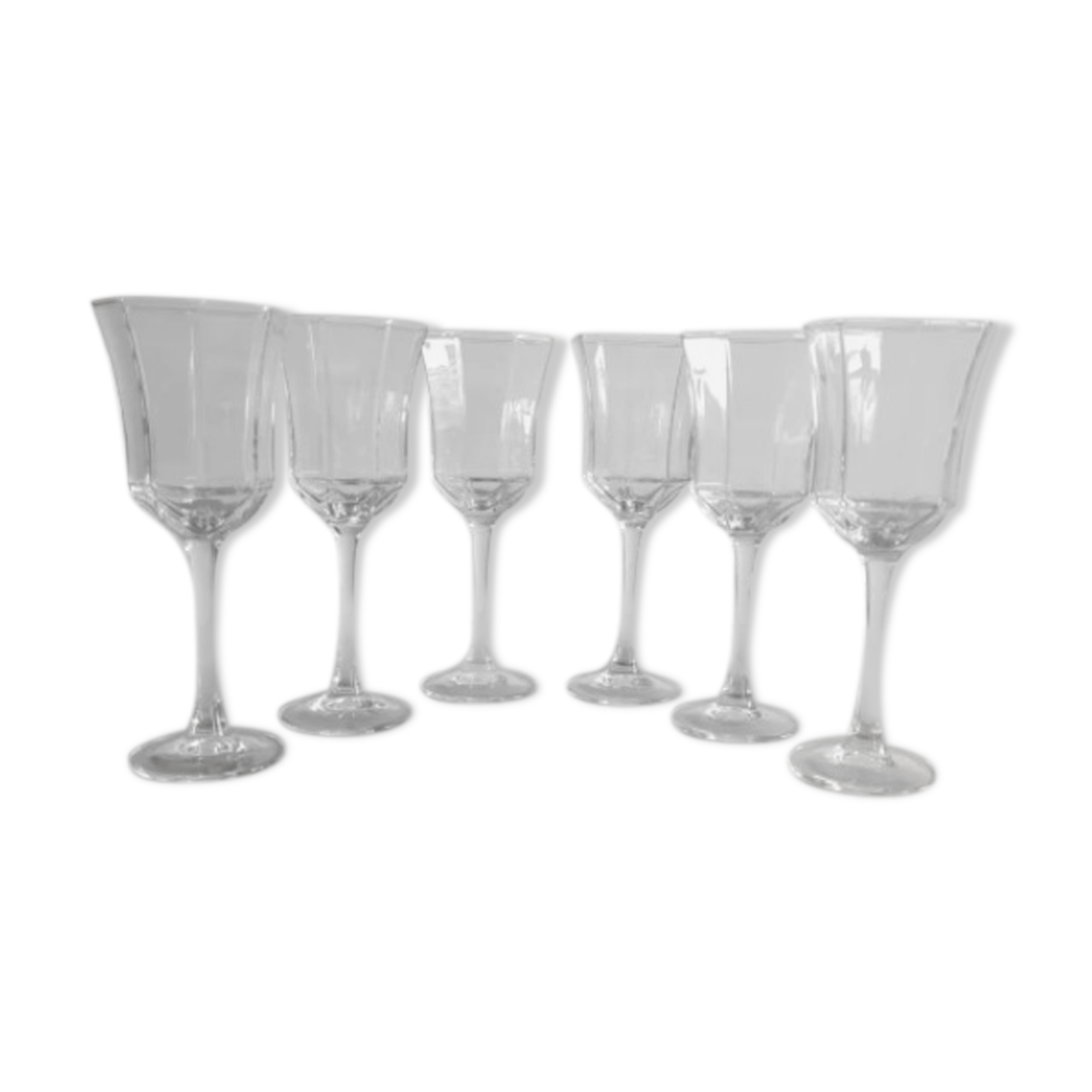 Service of 6 wine glasses Luminarc France
