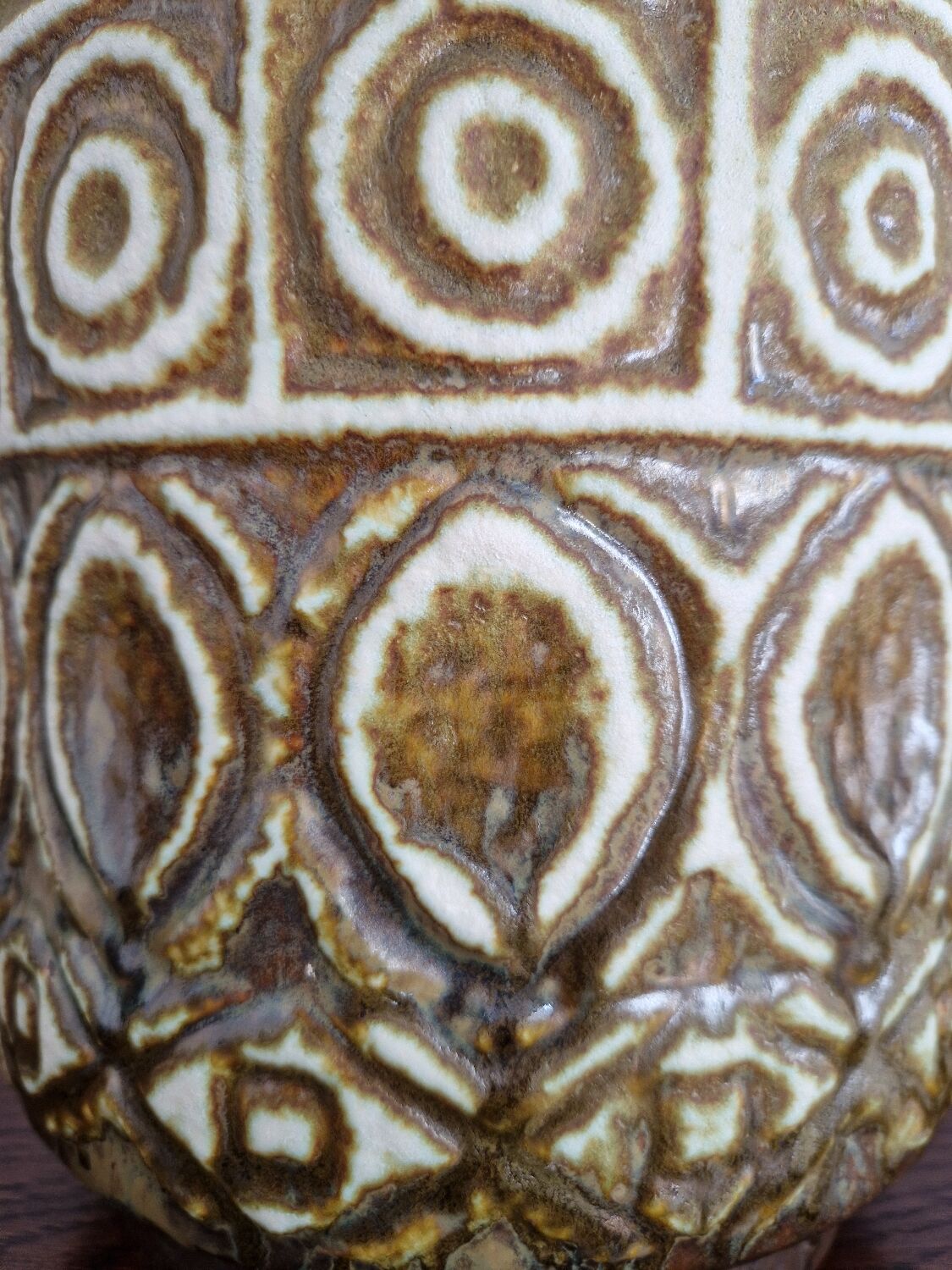 Vintage ceramic floor lamp 95cm