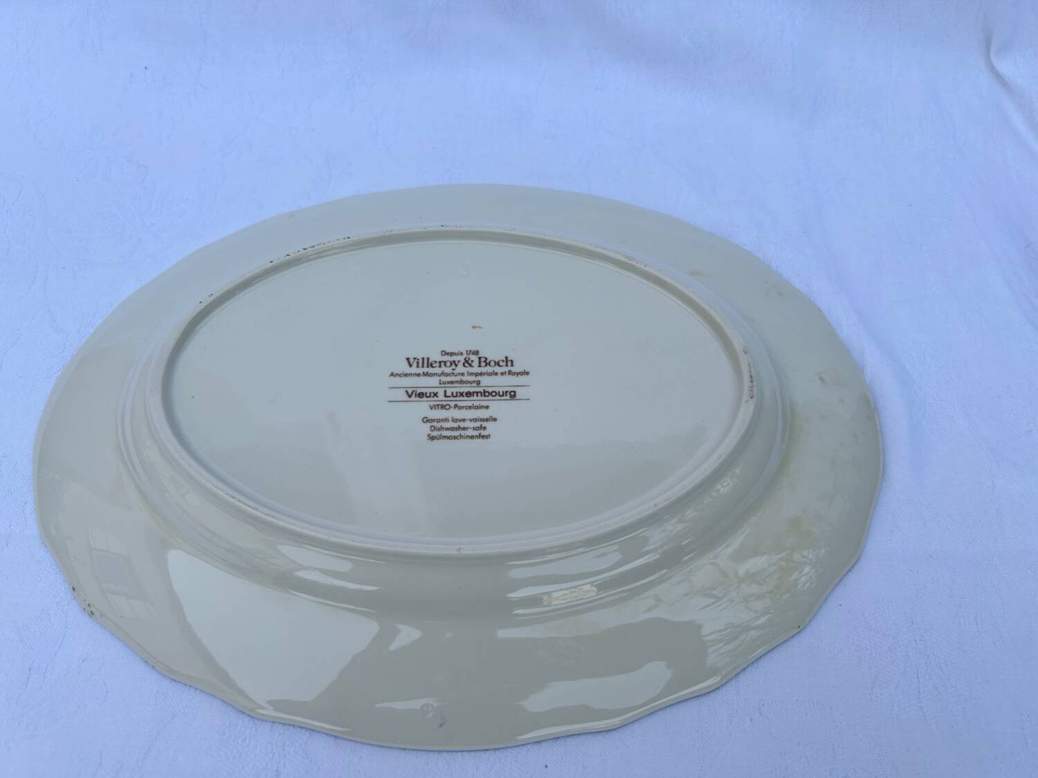 Old Luxembourg Villeroy and Boch serving dish