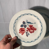 Art Deco service, Digoin Sarreguemines model, canes