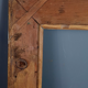 Cadre XIXe siècle style Louis XV bois stuc doré d'origine 66x57 feuillure 47x39 cm SB