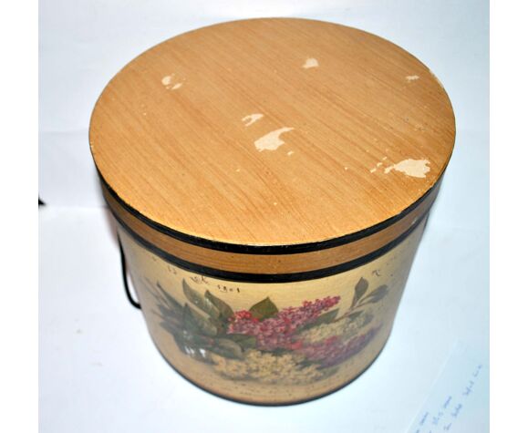 Vintage Floral Hat Box Design Kittie Markus Meander - Cardboard Hat Lilac  Decor | Selency