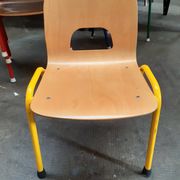 Chaise enfant école vintage 1970