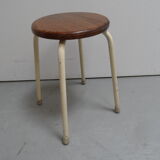 Vintage metal stool 1960s