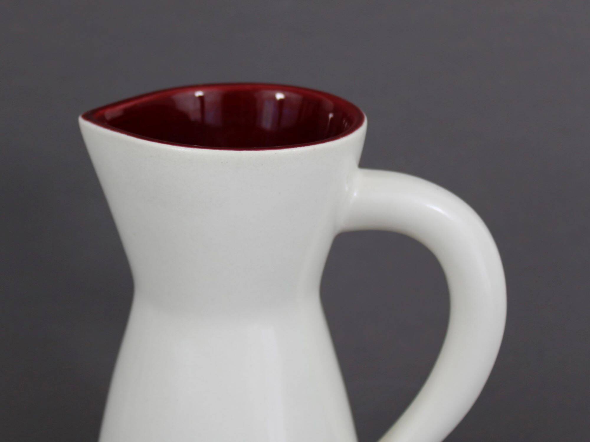 Saint Clément pitcher in vintage ceramic from the 60s