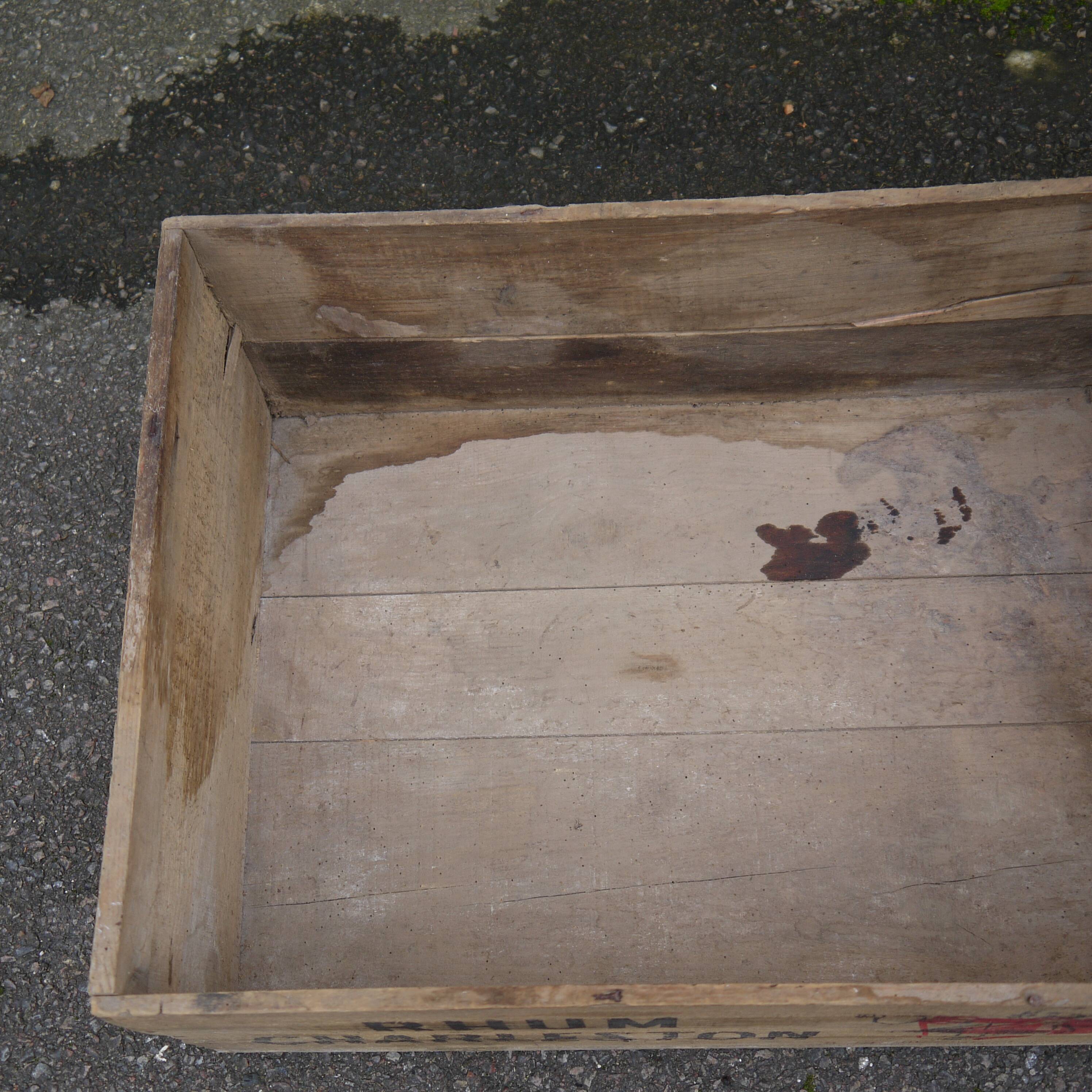 Wooden case