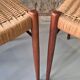 Arne Wahl Iversen - Pair of chairs GS-70 Ed. Glyngore Stolefabrik 1960 DK