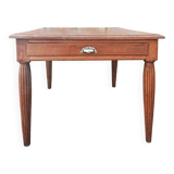 Art Deco table, wood, vintage 1930s