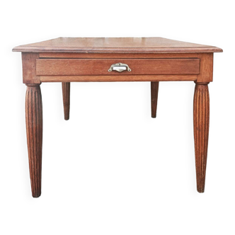 Art Deco table, wood, vintage 1930s