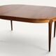 Scandinavian extendable dining table in teak - 1960s