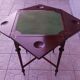 Game table in mahogany late 19th