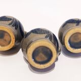 Set of 3 mini Betchdorf Alsace stoneware pitchers