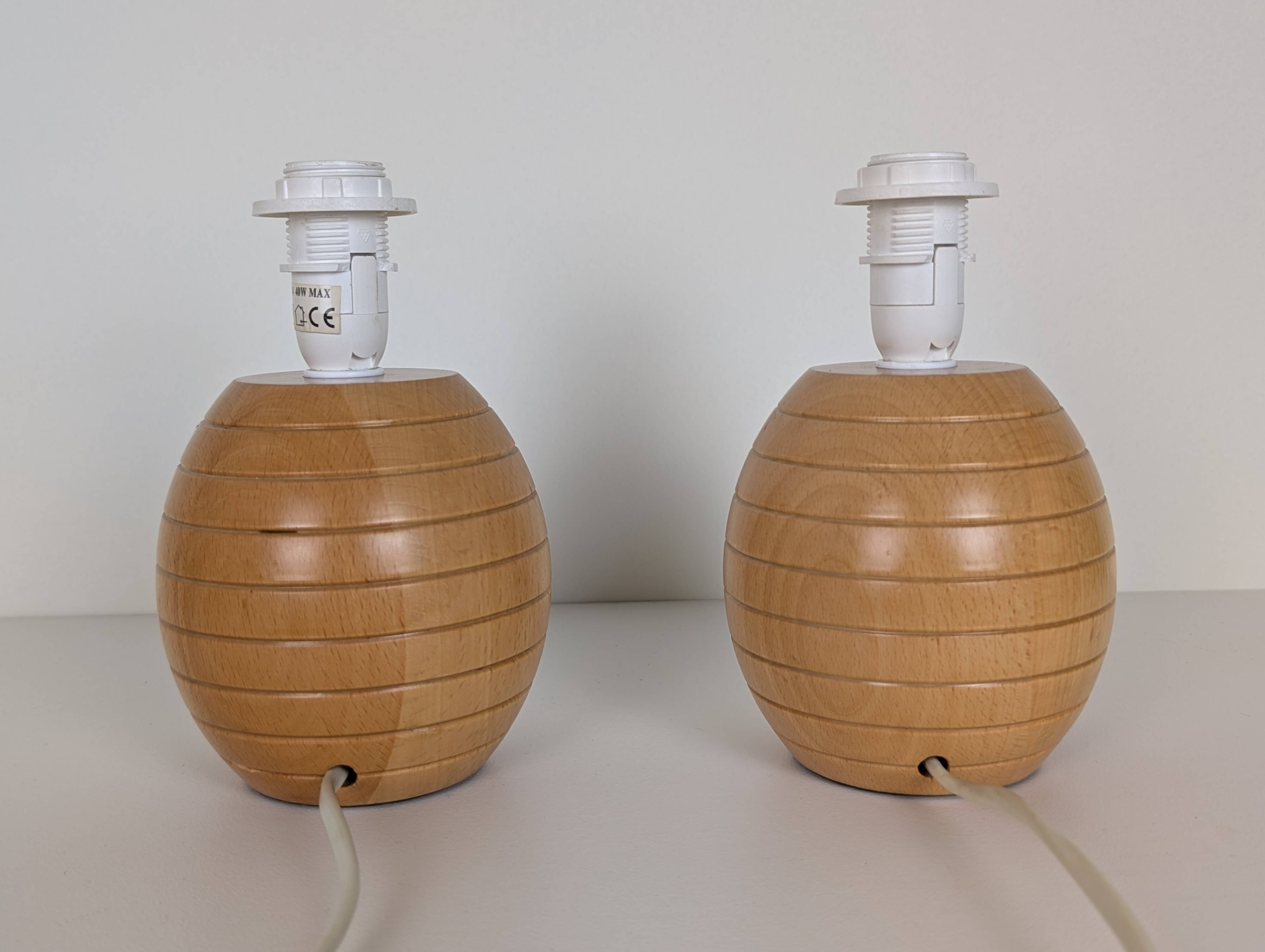 Paire de lampes de chevet