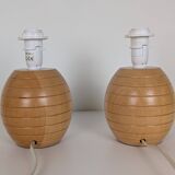 Paire de lampes de chevet