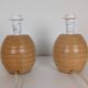 Paire de lampes de chevet
