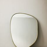 Miroir en laiton 60x45cm