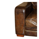 Heritage Biker Halo Soho Vintage leather sofa