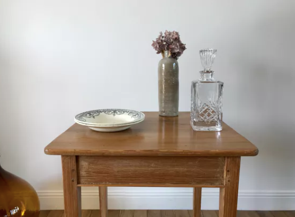Oak farmhouse table early twentieth century