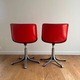 9 swivel chairs assigned to Osvaldo Borsani – Modus model for