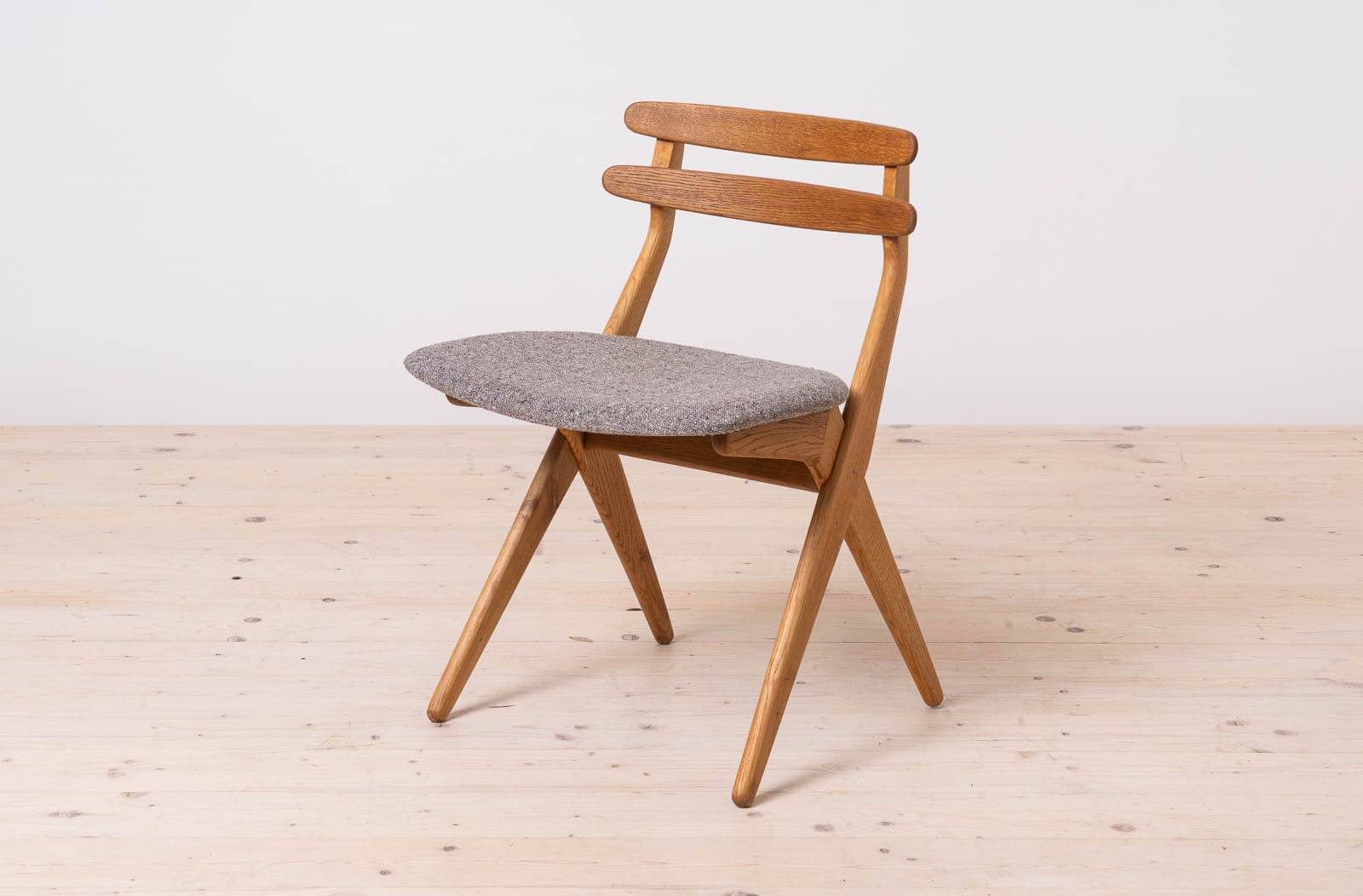 Set of 4 Dining Chairs, model SAKS by Poul Volther, Danish Design, 1960s